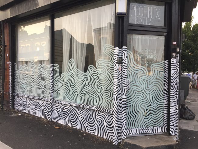 Shop front Mural, 2017
